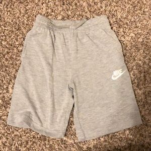 Grey Nike shorts
